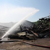 Zeer grote brand (Grip 1) Vinkenweg Rijnsburg (Foto update: 29-05)