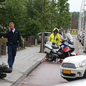 Aanrijding auto/scooter  van Panhuysstraat Noordwijk