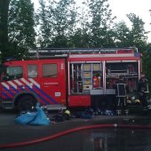 Nablussen zeer grote brand Vinkenweg Rijnsburg