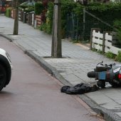 Aanrijding auto/scooter  van Panhuysstraat Noordwijk