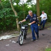 Aanrijding brommer/brommer Leidsevaart Voorhout