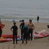 Reddingsbrigade oefend voor EK Life Saving Noordwijk