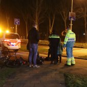 Vader en dochter komen ten val met fiets Katwijk