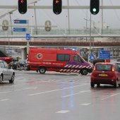 Auto te water Ir G Tjalmaweg N206 Oegstgeest