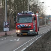 Brandmelding Willem vd Bergh Zwarteweg Noordwijk