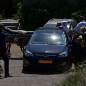 Ongeval met beknelling Koningin Astrid Boulevard