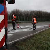 Reiniging wegdek Haarlemmerstraatweg Oegstgeest