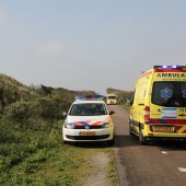 Ongeval fietspad Bosweg ( duinen ) Noordwijk