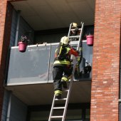 Buitenbrand Mozartlaan Voorthout