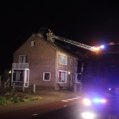 Woningbrand ontdekt door voorbijgangers 's Gravendamseweg Noordwijkerhout