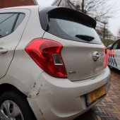 Flinke schade na parkeer ongeval Campus Noordwijkerhout