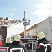 Schoorsteenbrand Koninginneweg Katwijk