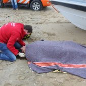 Oefening Springtij hulpdiensten op het strand