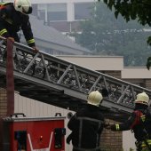 Grote brand Nassaudreef Katwijk (foto update)