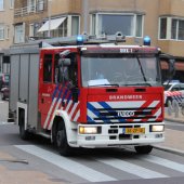 Brandgerucht Badstraat Katwijk