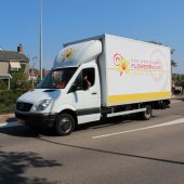 Truckrun 2015 rijdt door de Bollenstreek