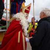 Aankomst Sinterklaas met zijn Zwarte Pieten Noordwijk