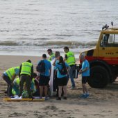 Assistentie ambulancedienst voor de KNRM Noordwijk