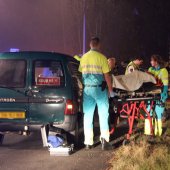 Auto op z'n kant Afrit N206 - Hoorneslaan Katwijk