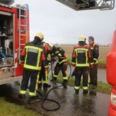 Auto te water Berg en Daal Voorhout