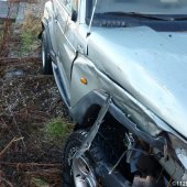 Auto ramt boot Huigsloterdijk Buitenkaag