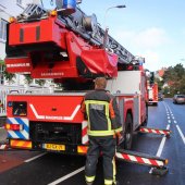 Brandweer rukt uit voor kapotte verkeersbord Oude Zeeweg
