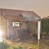 Middelbrand Broekweg/Marinus Poststraat Valkenburg