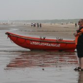 Reddingsbrigade oefend voor EK Life Saving Noordwijk