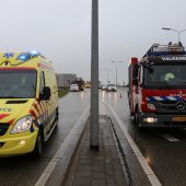 Auto te water Ir G Tjalmaweg N206 Oegstgeest