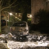 Auto brand volledig uit Westerhout Noordwijkerhout