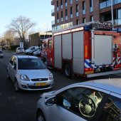 Prullenbakbrand Louis de Colignylaan Katwijk