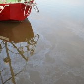 Scheepvaart schip in nood Huigsloterdijk Abbenes