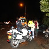 Auto contra scooter Leidsevaart N444 Voorhout