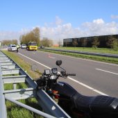 Motorrijder onderuit N206 Noordwijk