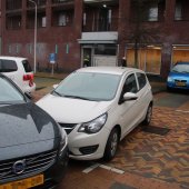 Flinke schade na parkeer ongeval Campus Noordwijkerhout