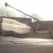 Zeer grote brand Velsen-Noord