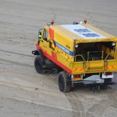 Grote hulpverleningsoefening strand afrit 29 Noordwijk