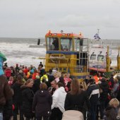 Sinterklaas komt aan in Noordwijk