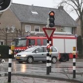 Aanrijding Grachtweg Lisse