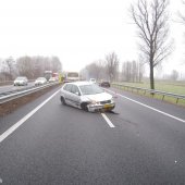 Eenzijdig ongeval A44 L 9.0 Sassenheim