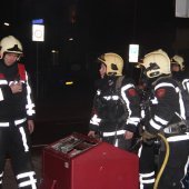 Containerbrand Willem de Zwijgerlaan/Boslaan Katwijk