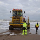 Aankomst Sinterklaas met zijn Zwarte Pieten Noordwijk