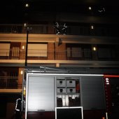 Binnenbrand woning Graaf Florislaan Rijnsburg