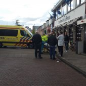 Fietsster gevallen Julianastraat Noordwijk