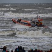 Aankomst Sinterklaas met zijn Zwarte Pieten Noordwijk