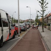 Aanrijding auto/scooter  van Panhuysstraat Noordwijk