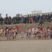 Nieuwjaars duik Noordwijk