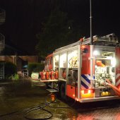 Binnenbrand woning Graaf Florislaan Rijnsburg