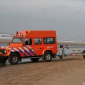 Kite uitrusting gevonden in zee Noordwijk