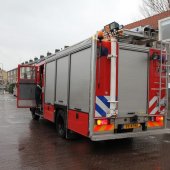 Gebouwbrand Groen van Pinstererweg Katwijk